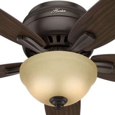 Newsome Flush Mount Fan by Hunter Fan
