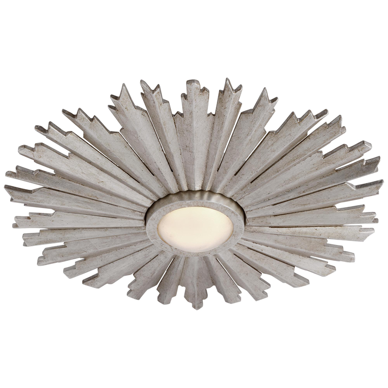 Chapman & Myers Claymore 13 Inch 1 Light LED Flush Mount by Visual Comfort Signature Collection