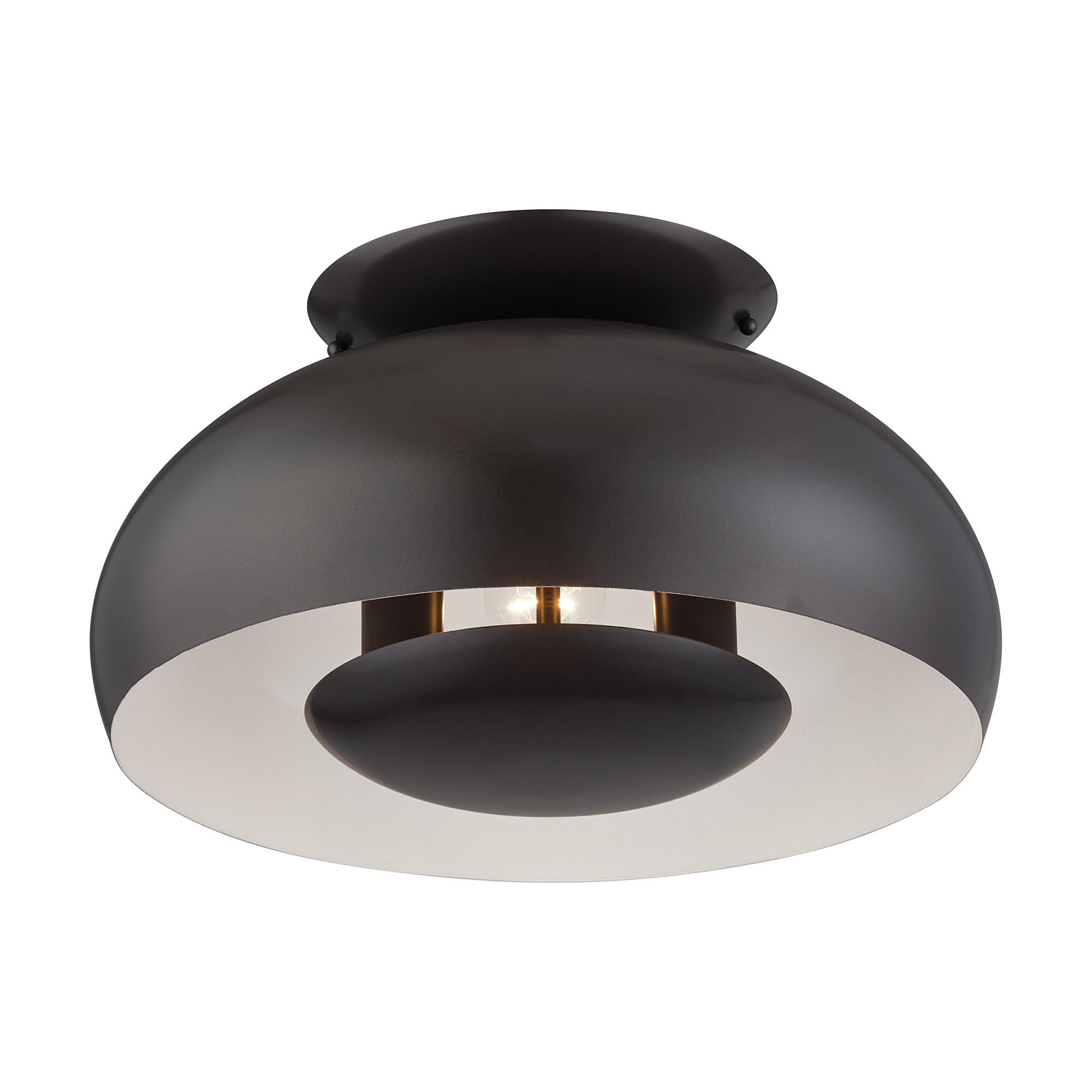 Domma 17 Inch Semi Flush Mount by Livex Lighting