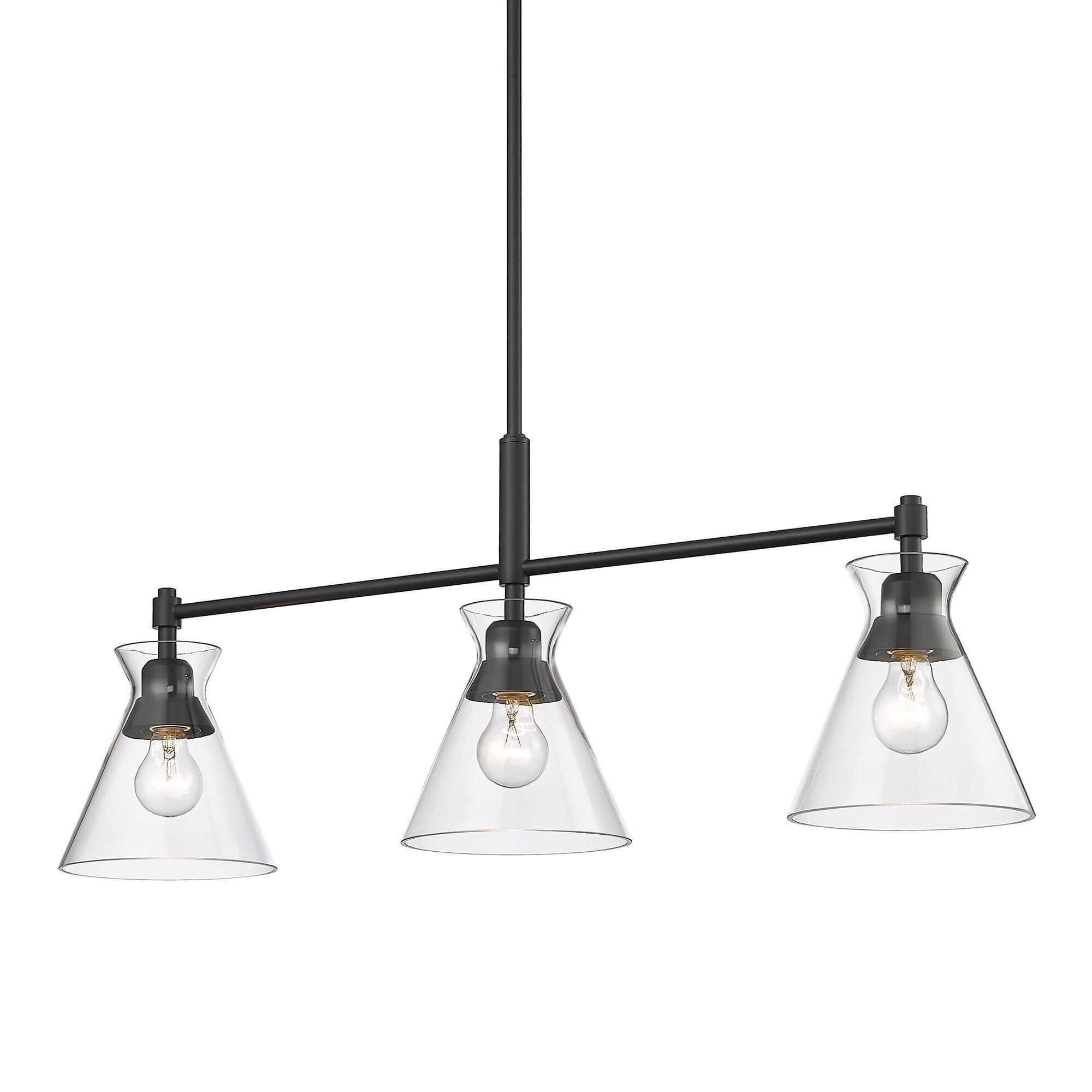 Malta 34 Inch Linear Suspension Light by Golden Lighting