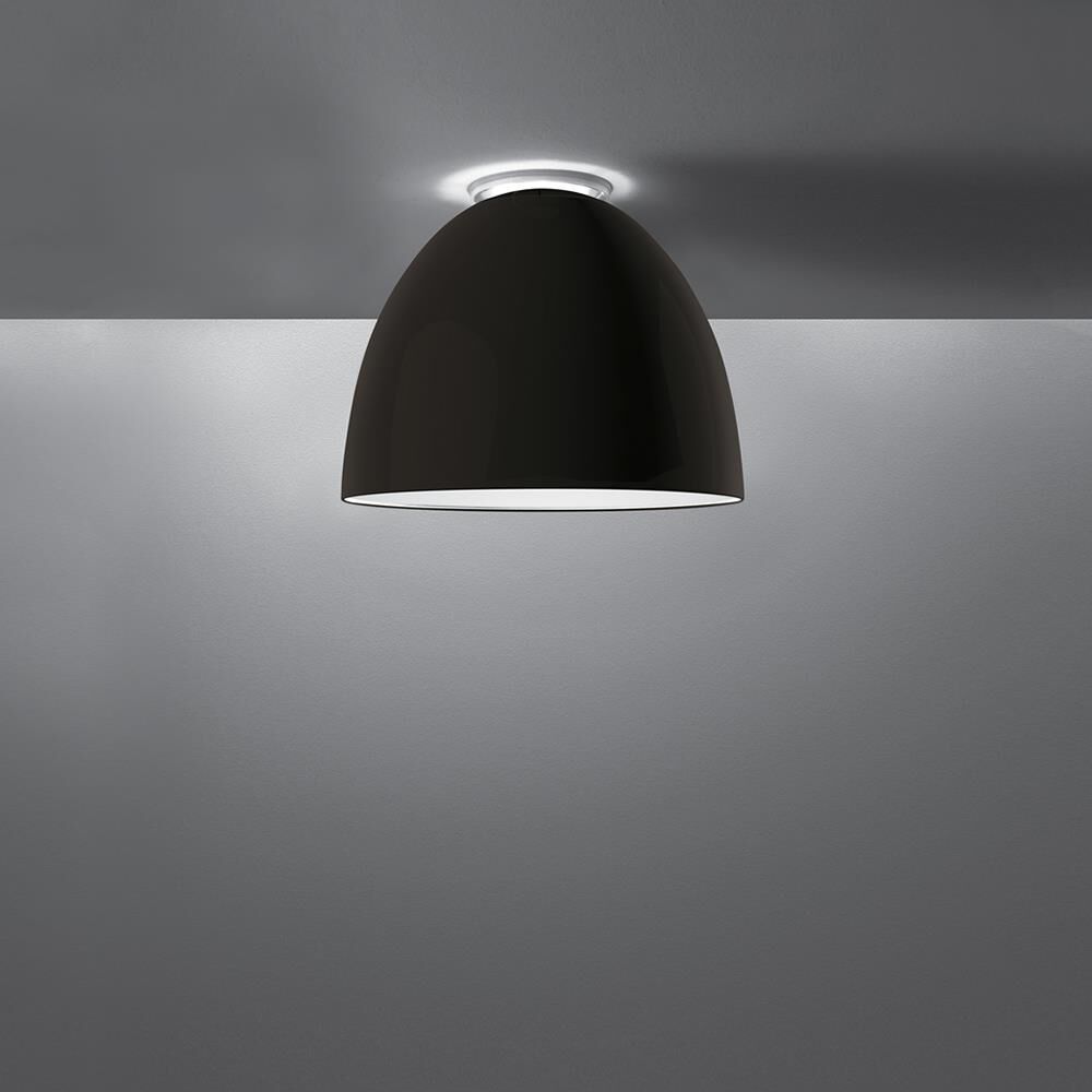 Ernesto Gismondi Nur 14 Inch 1 Light LED Semi Flush Mount by Artemide
