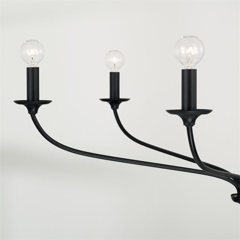 Dolan 39 Inch 6 Light Chandelier by Capital Lighting Fixture Company