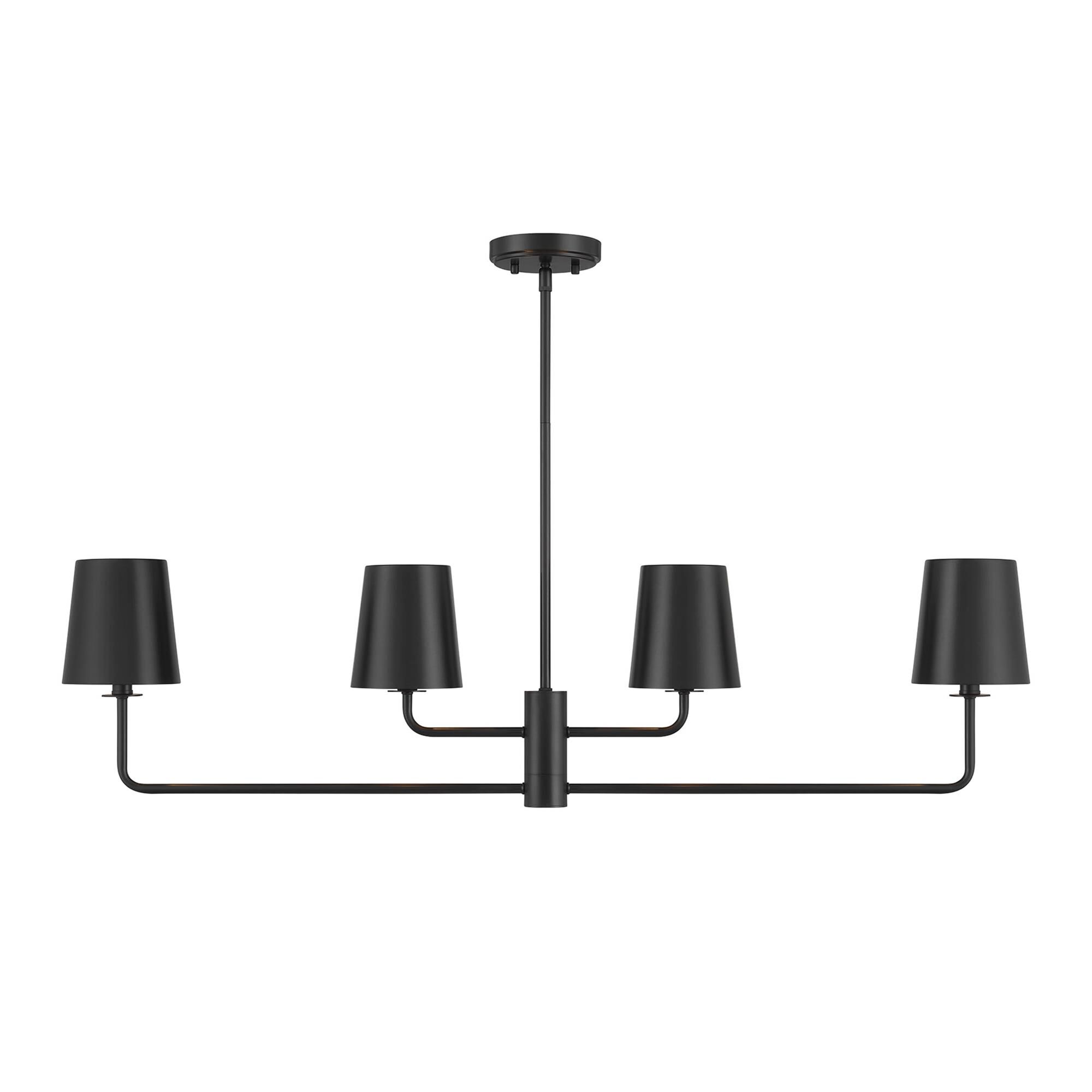 Shown in Matte Black finish and Metal shade