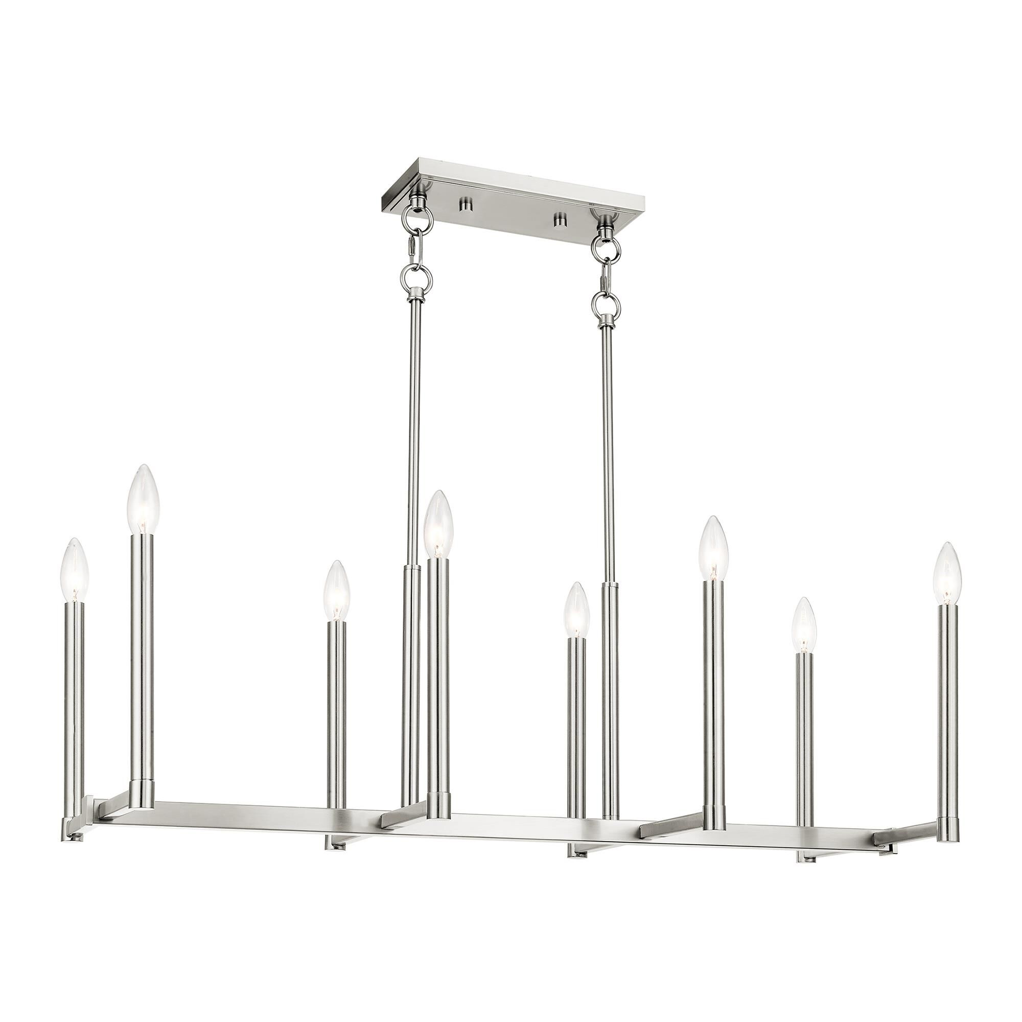 Alpine 36 Inch 8 Light Linear Suspension Light by Livex Lighting