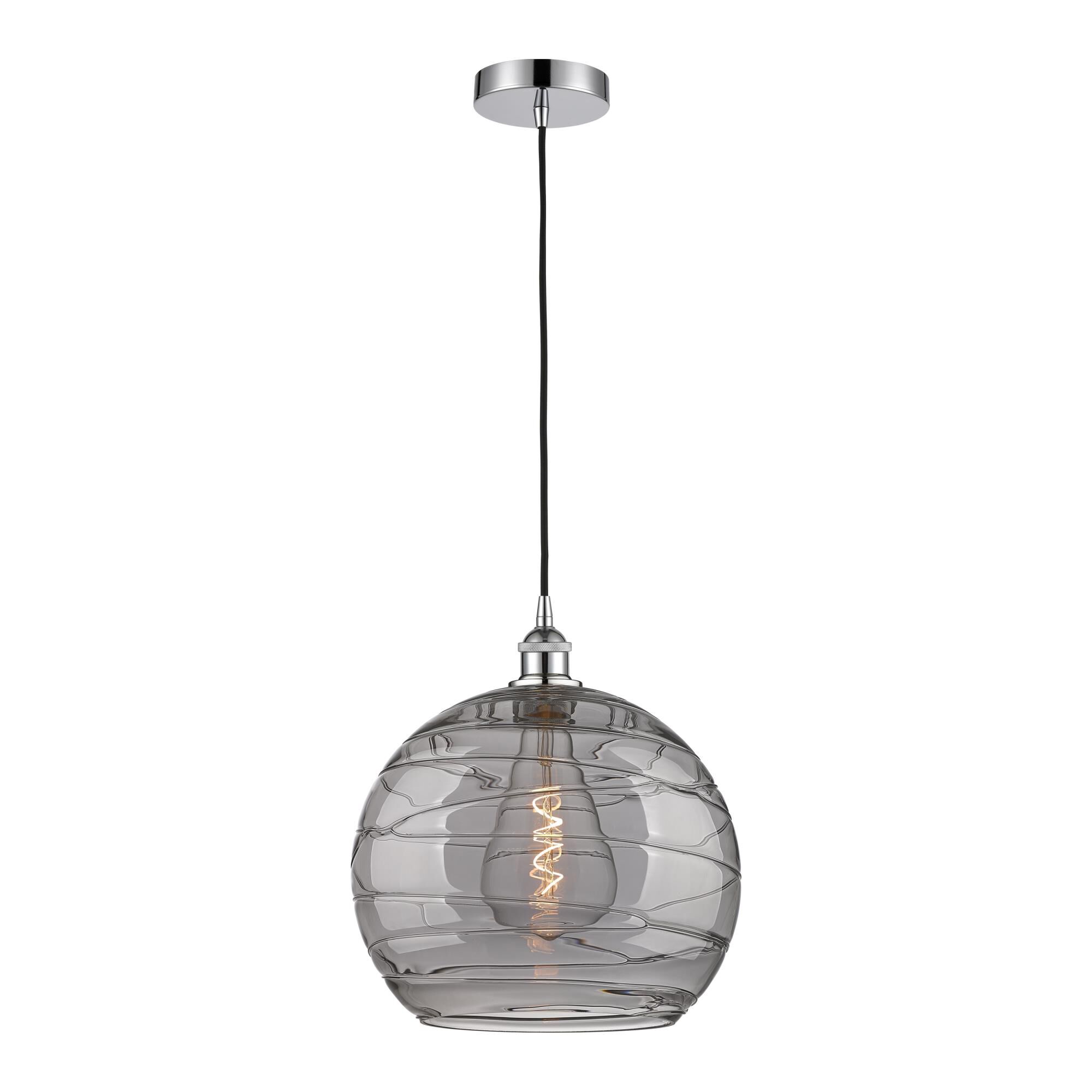 Bruno Marashlian Athens Deco Swirl 14 Inch Large Pendant by Innovations Lighting