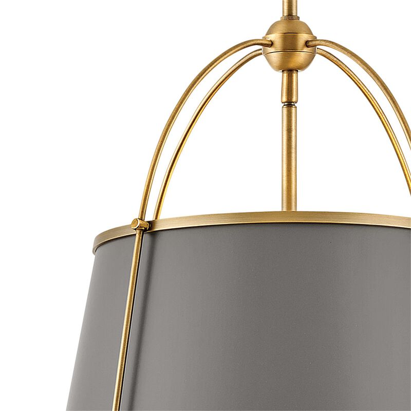 Clarke Small Pendant Light by Hinkley