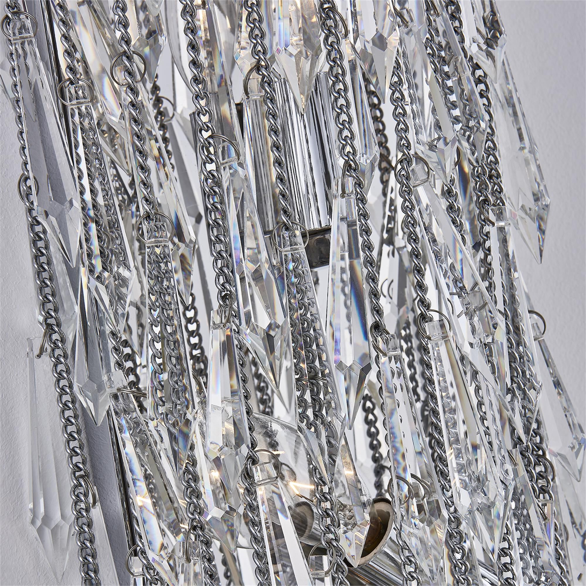 Frangia Large 3 Light Wall Sconce,