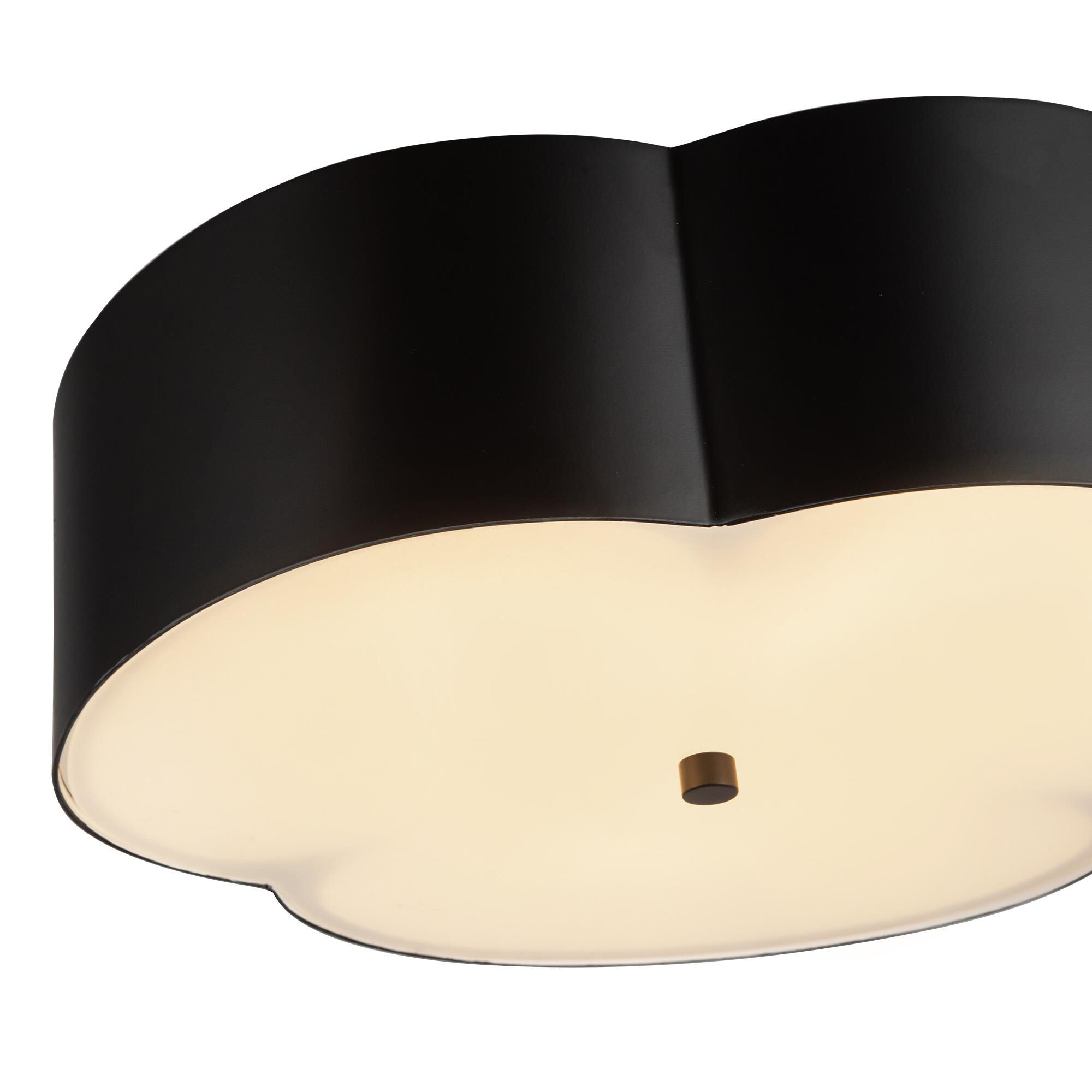 Hae Jung Roe Adella 14 Inch 3 Light Flush Mount,