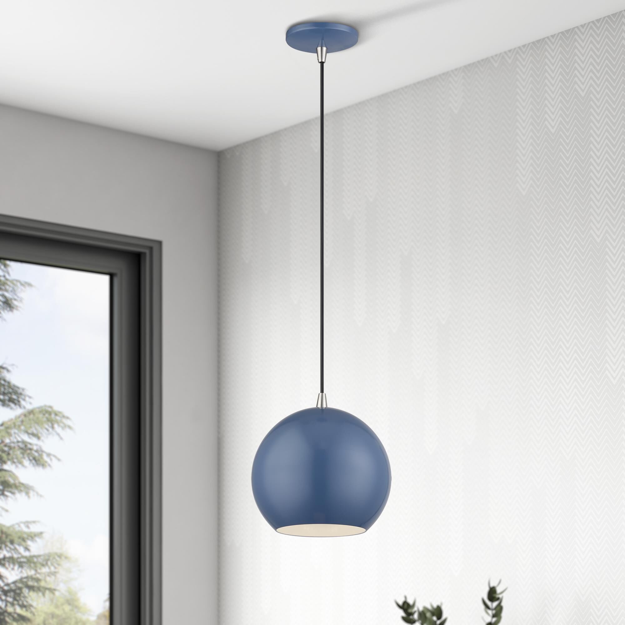 Kuppola 9 Inch Mini Pendant by Livex Lighting