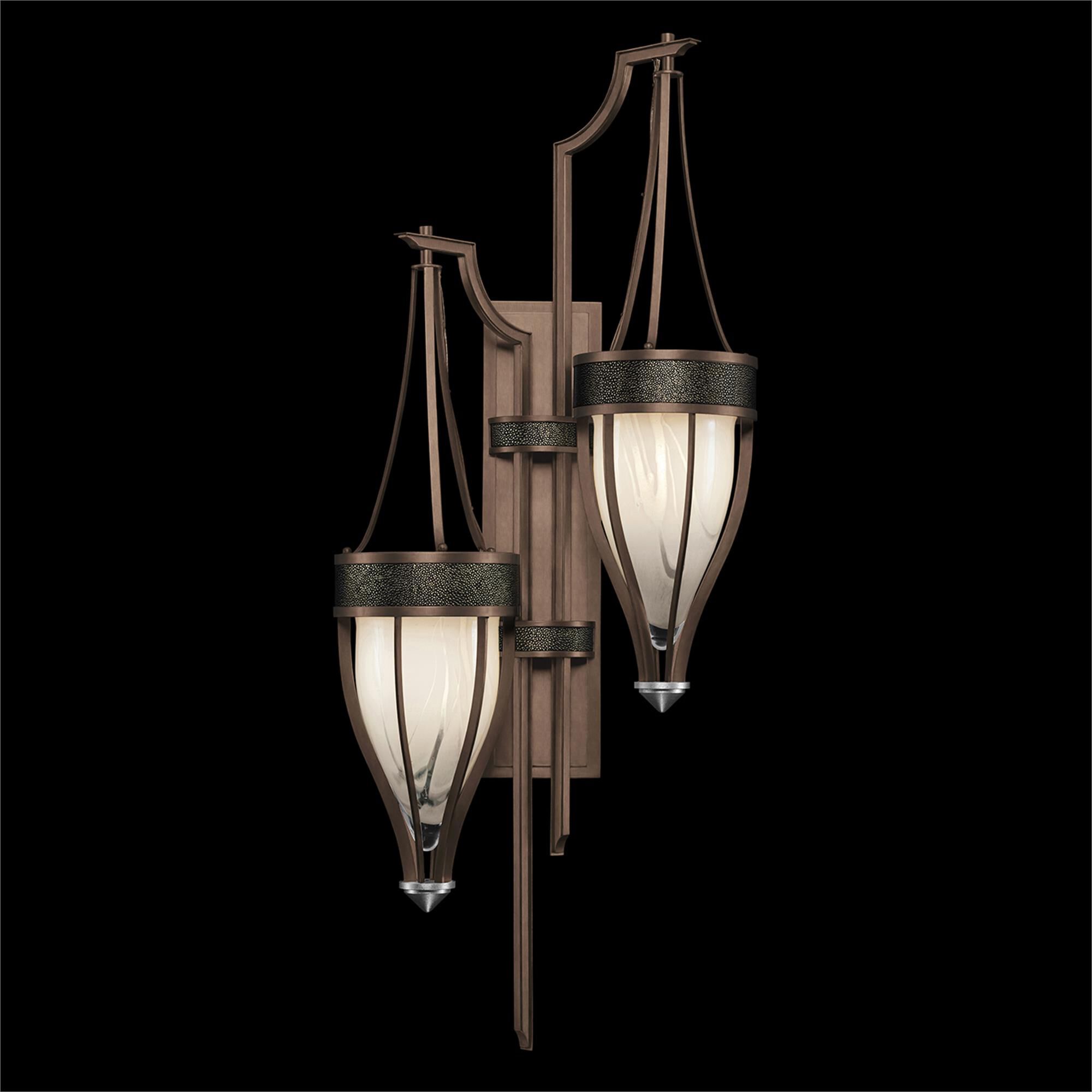 Shown in Bronze and Nickel  finish and Black Knight accent