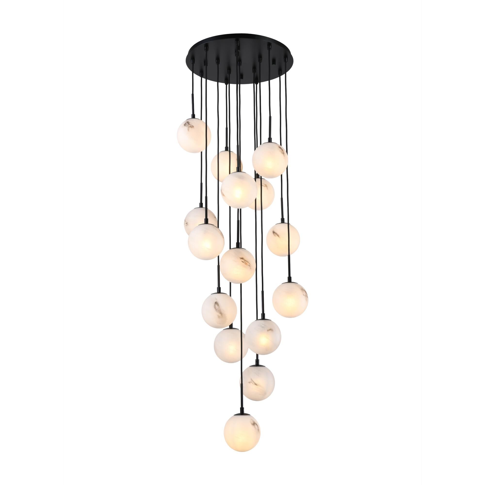 Nightfall 23 Inch Multi Light Pendant by Artcraft