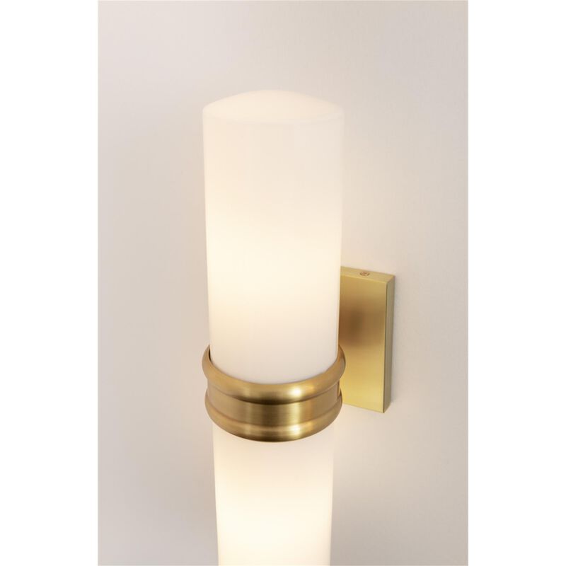 Natalie Medium 2 Light Wall Sconce by Mitzi
