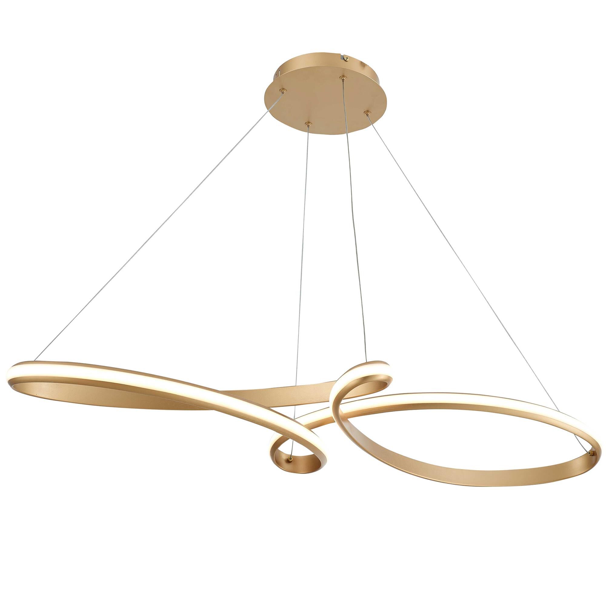 Dainolite Nola 43 Inch LED Linear Suspension Light