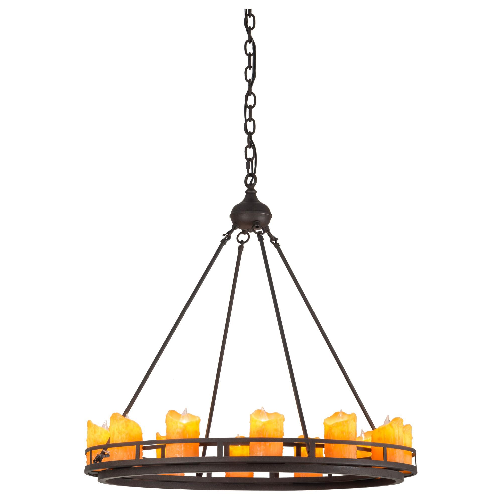 Ring 32 Inch 12 Light Chandelier by Meyda Lighting