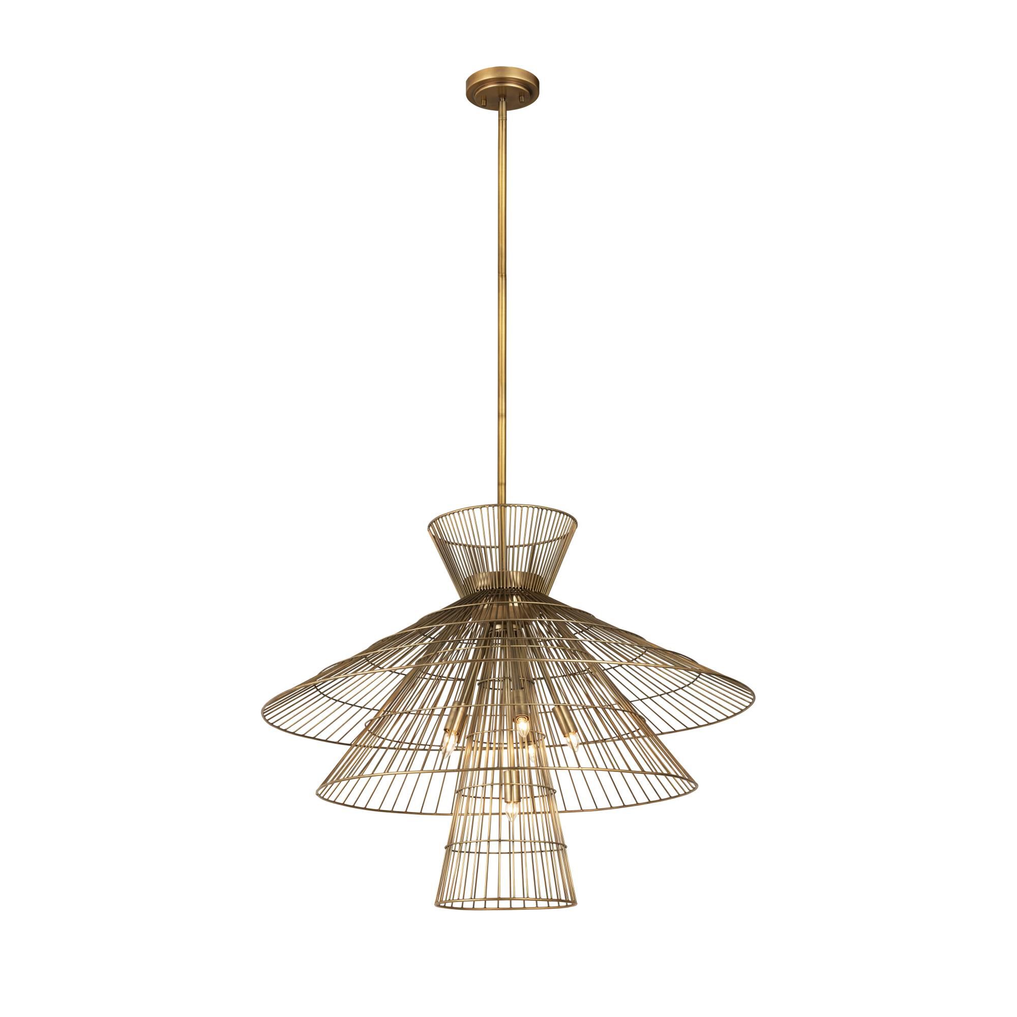 Shown in Rubbed Brass finish and Iron glass and Iron shade