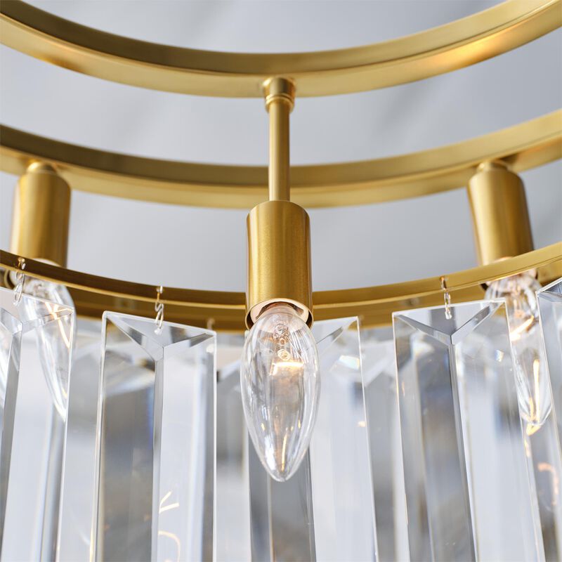 Chapman & Myers Arden 33 Inch Chandelier by Visual Comfort Studio