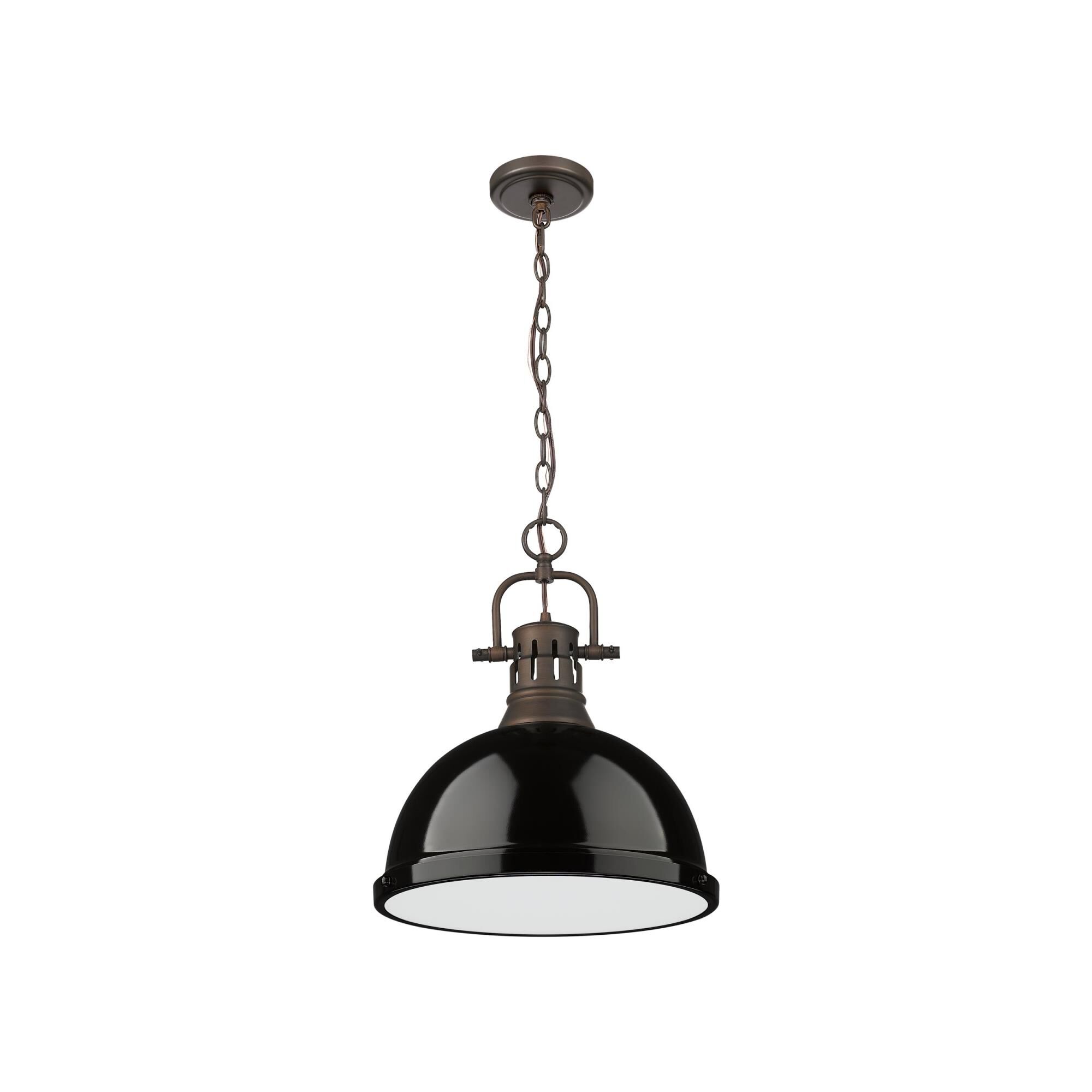 Duncan 14 Inch Large Pendant by Golden Lighting