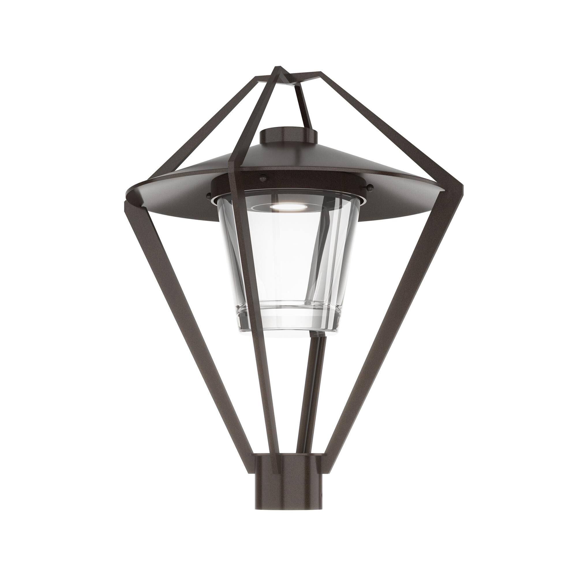 Shown in Coastal Bronze finish and Clear glass