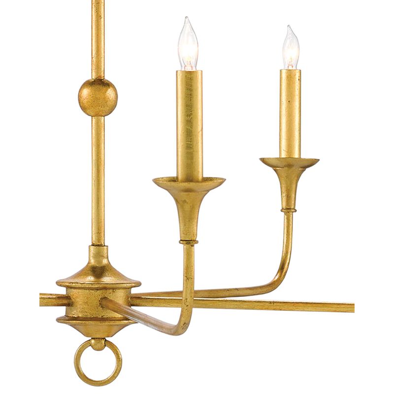 Nottaway Medium Chandelier by Currey & Company