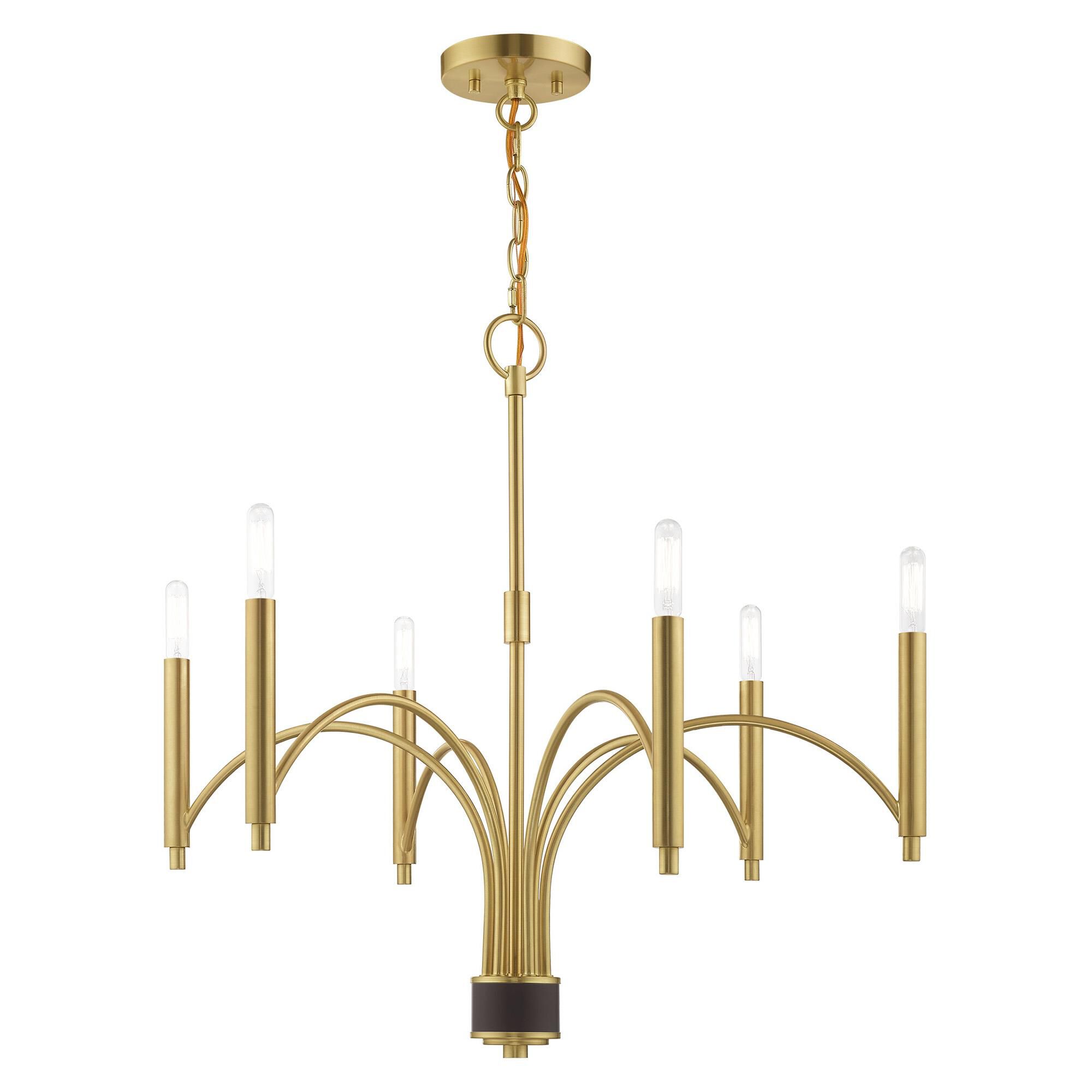 Wisteria 6 Light Chandelier by Livex Lighting