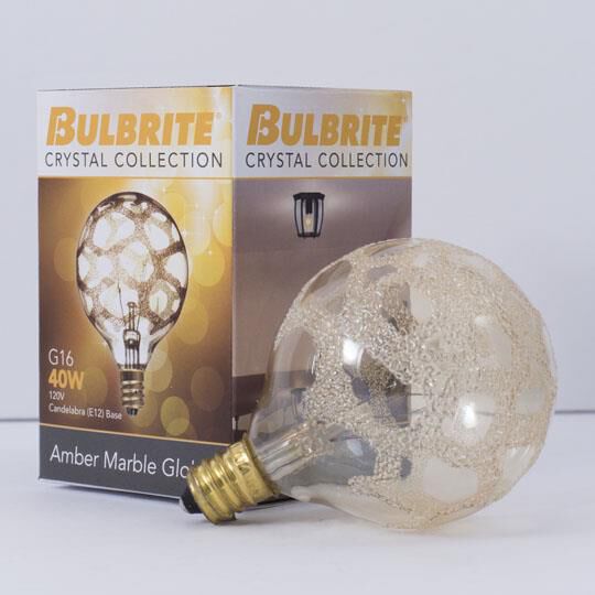 40 Watt 2300K G16.5 Incandescent Light Bulb by Bulbrite
