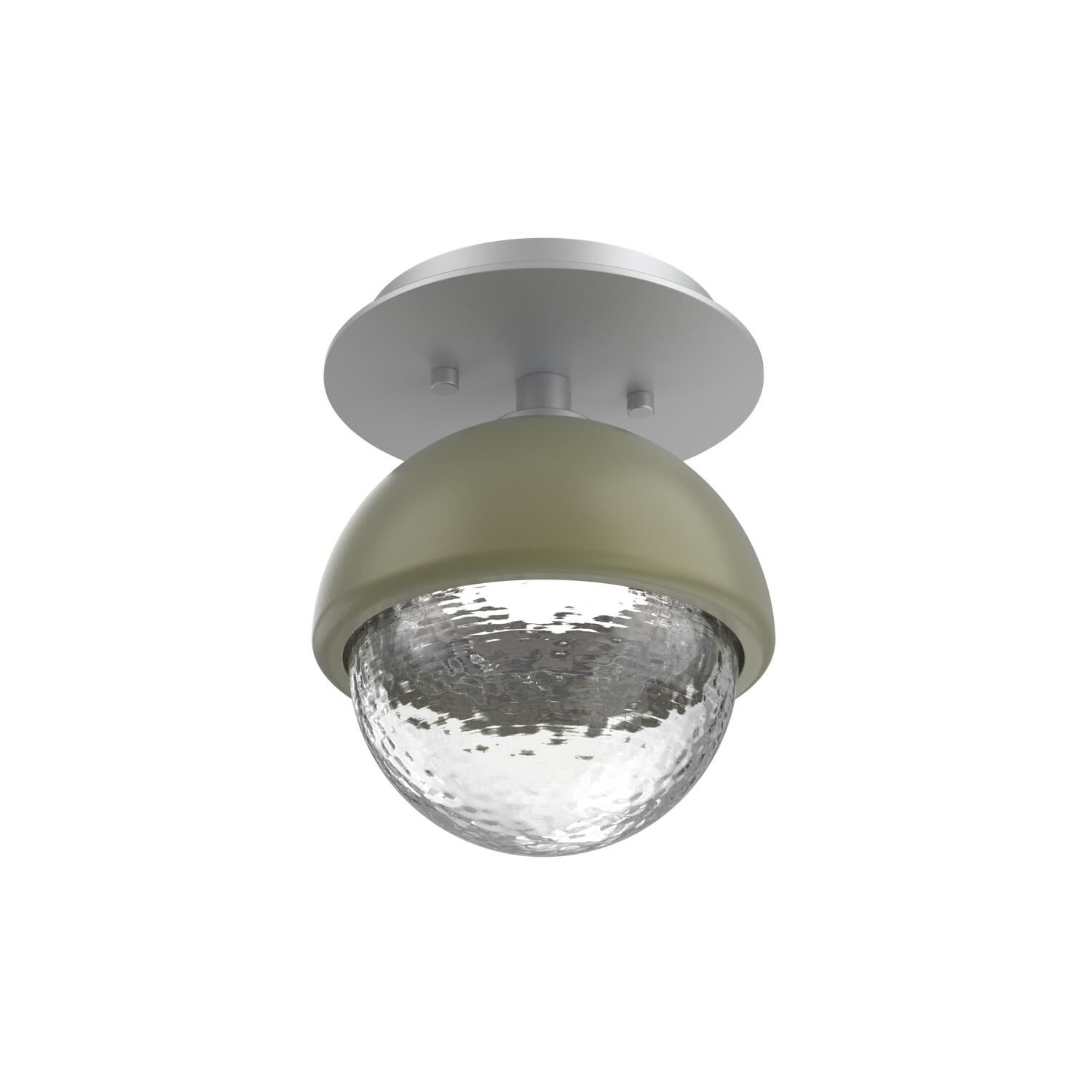 Levi Wilson Cabochon 6 Inch Flush Mount by Hammerton Studio