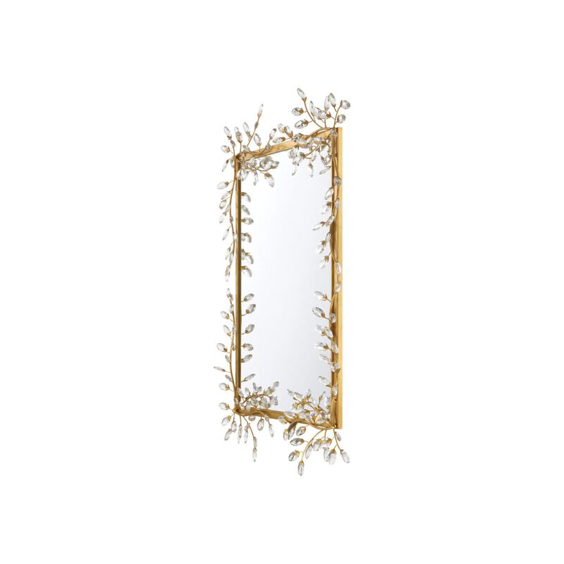 Forget-Me-Not 51 Inch Decorative Mirror by Currey and Company