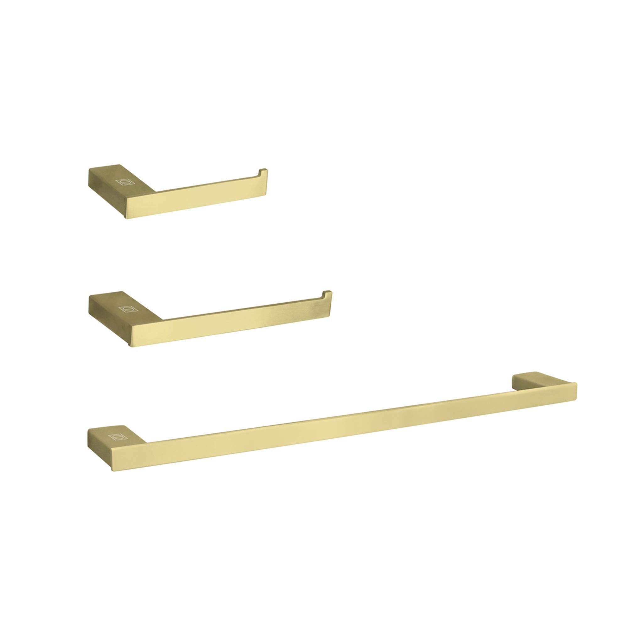 Shown in Brushed Gold finish