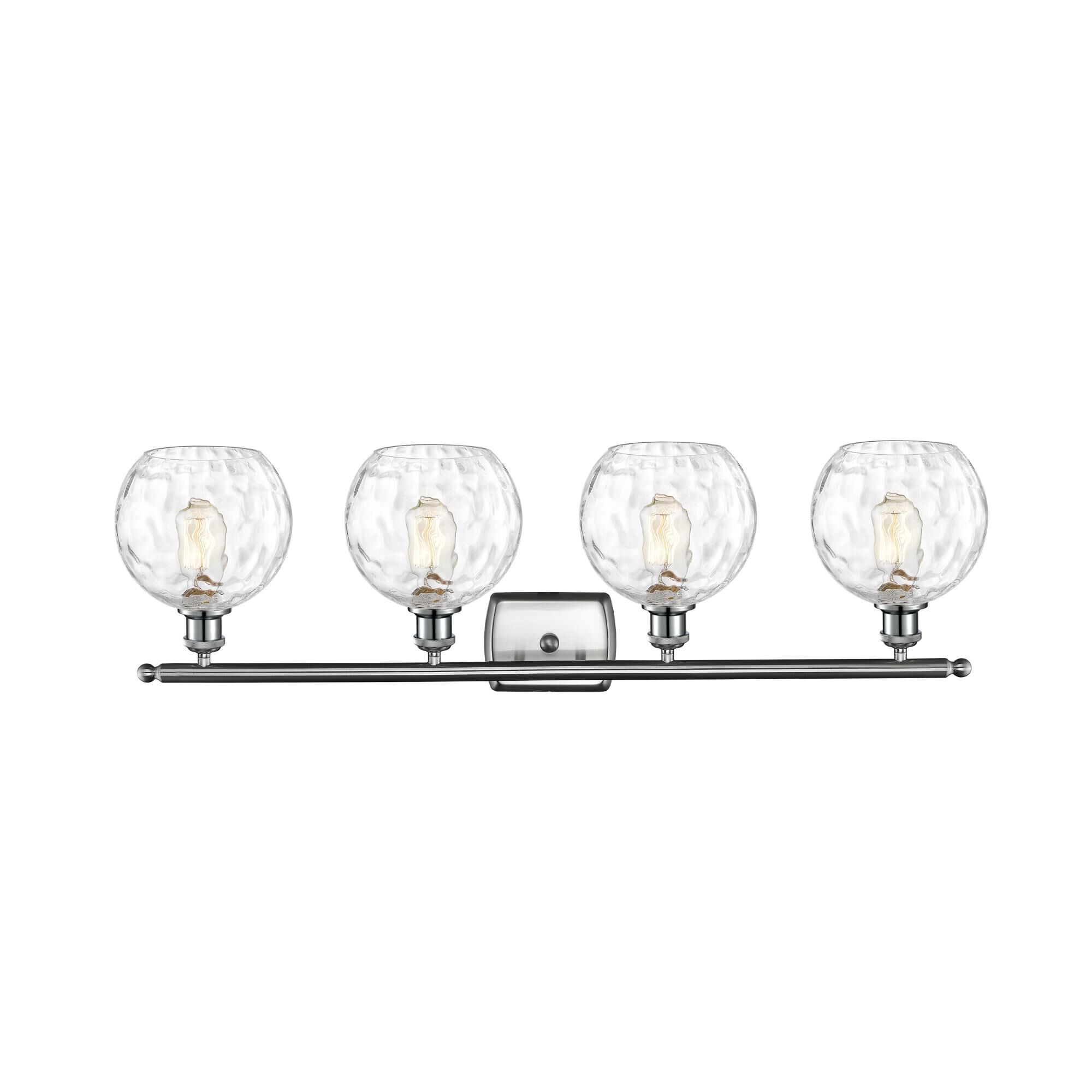 Bruno Marashlian Athens Water Glass 36 Inch 4 Light Bath Vanity Light by Innovations Lighting