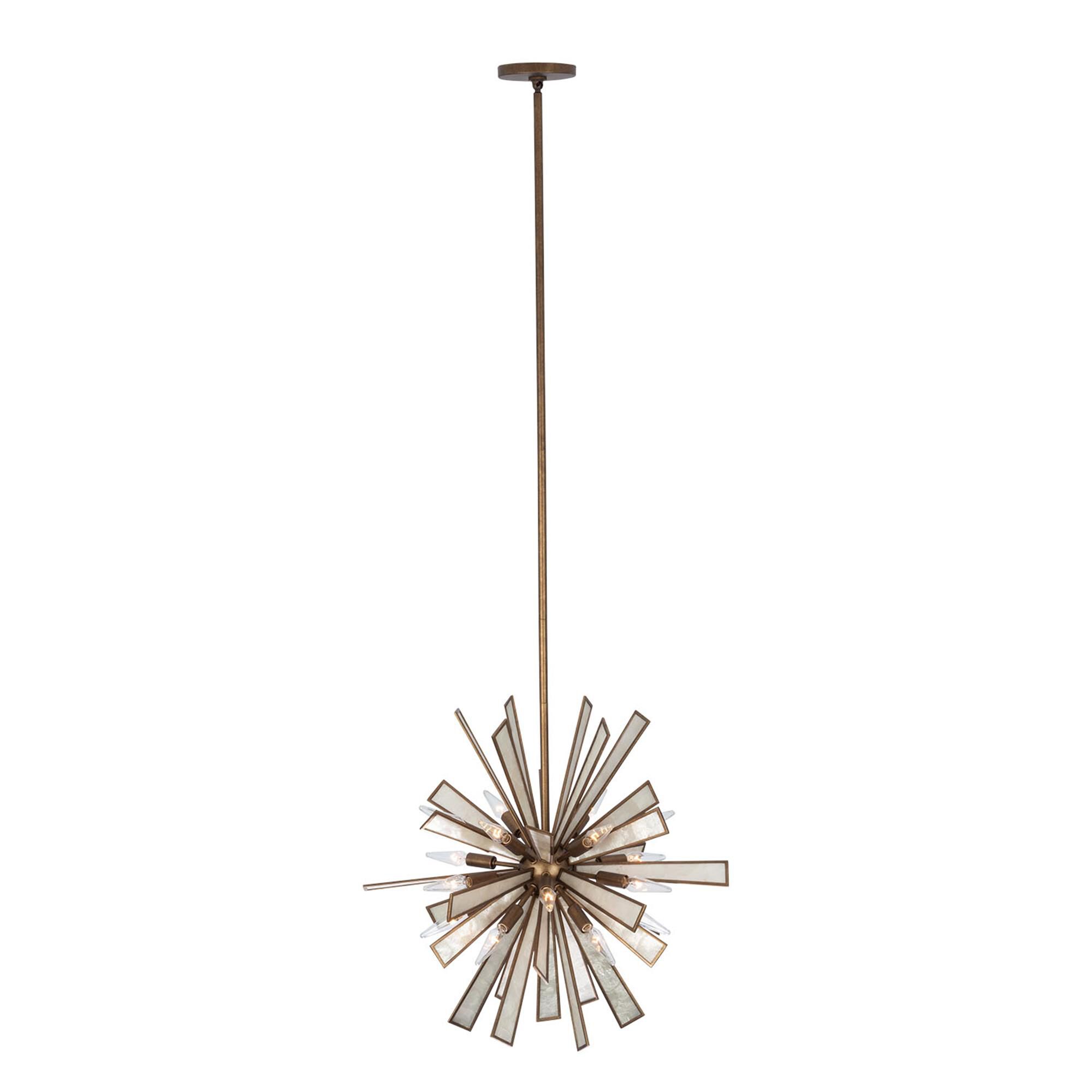 Shown in Pearlized Antique Brass finish