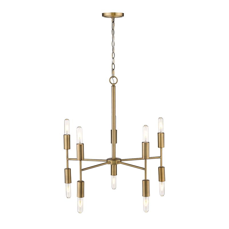 Perret 26 Inch 10 Light Chandelier by Trend Lighting