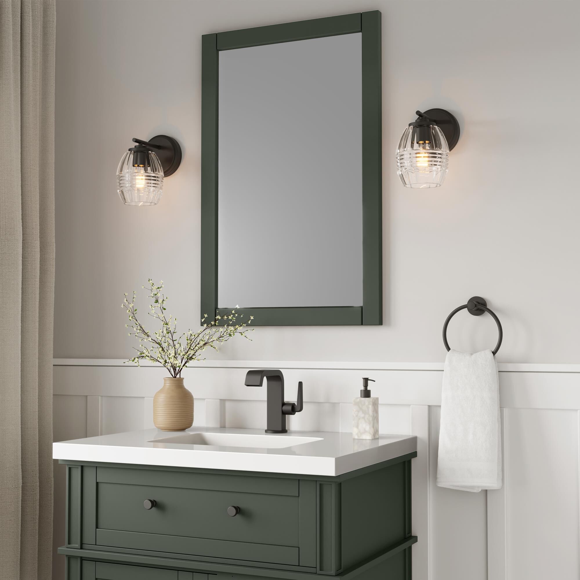 Miravelle 9 Inch Wall Sconce by Millennium Lighting