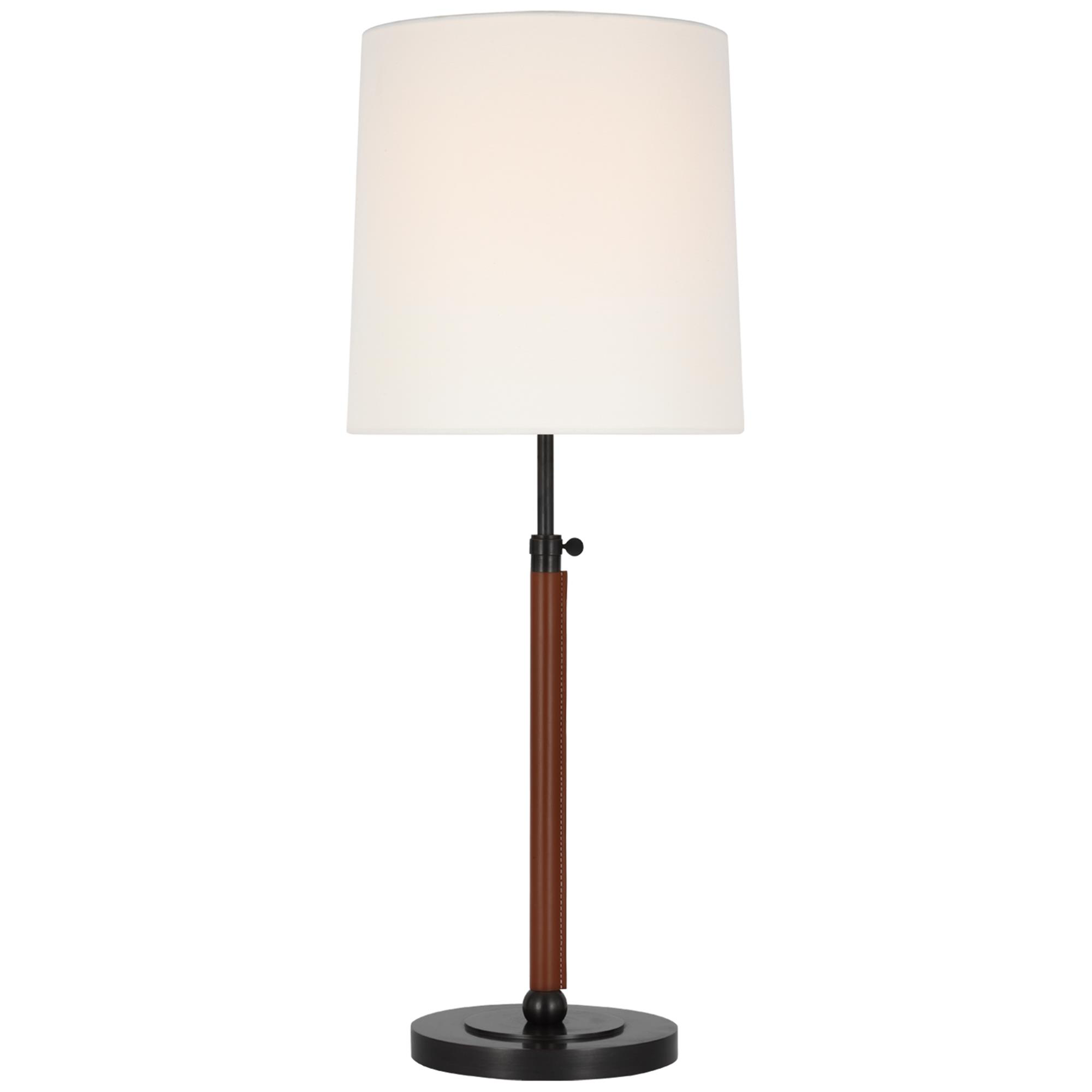 Shown in Bronze and Saddle Leather finish