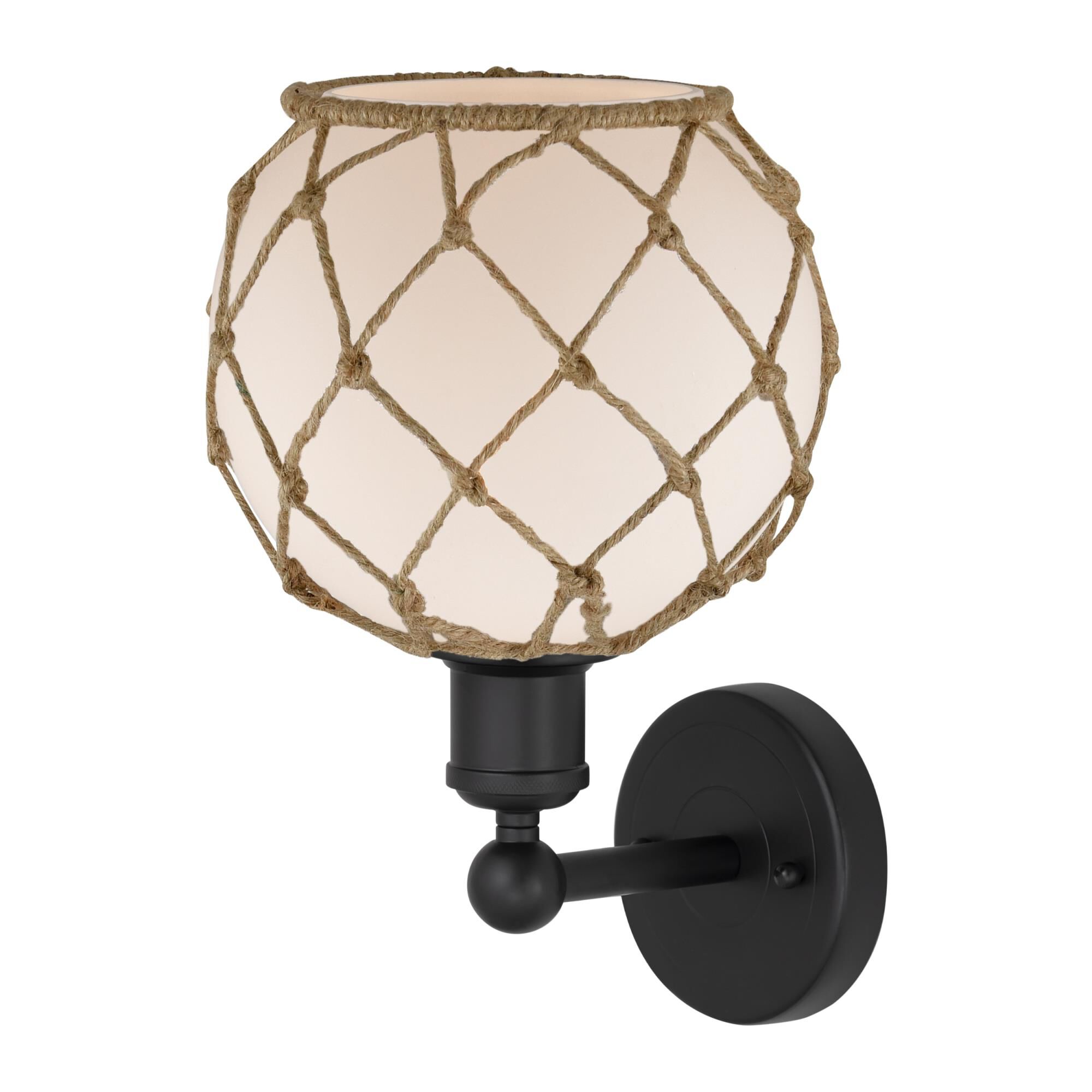 Bruno Marashlian Farmhouse Rope 12 Inch Wall Sconce by Innovations Lighting