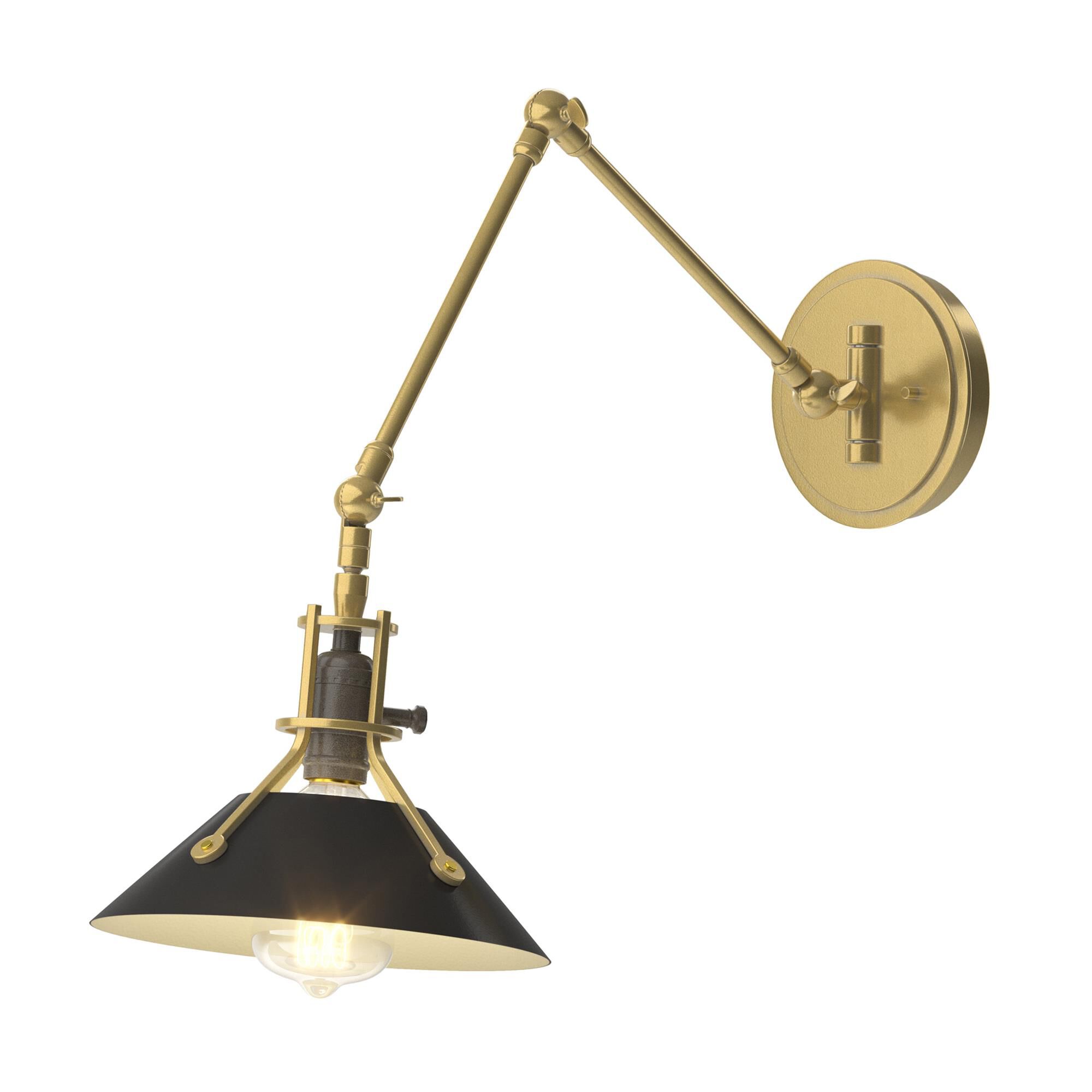 Shown in Modern Brass finish and Black (10) accent