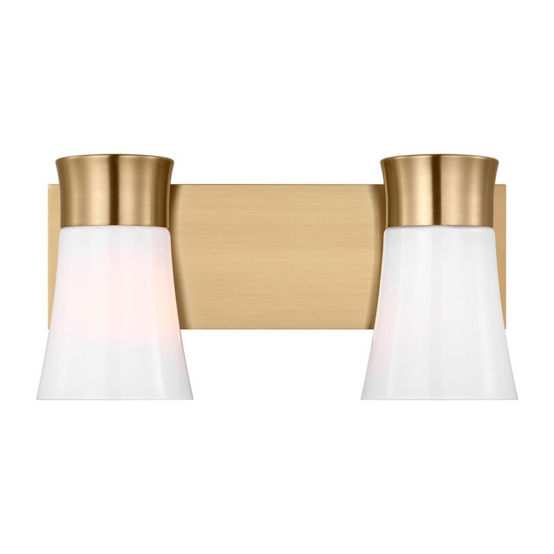 Drew & Jonathan Roy 14 Inch 2 Light Bath Vanity Light by Visual Comfort Studio