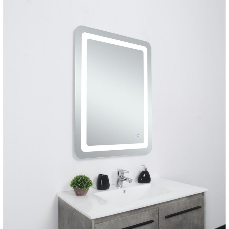 Genesis 36 Inch LED Lighted Mirror by Elegant Decor