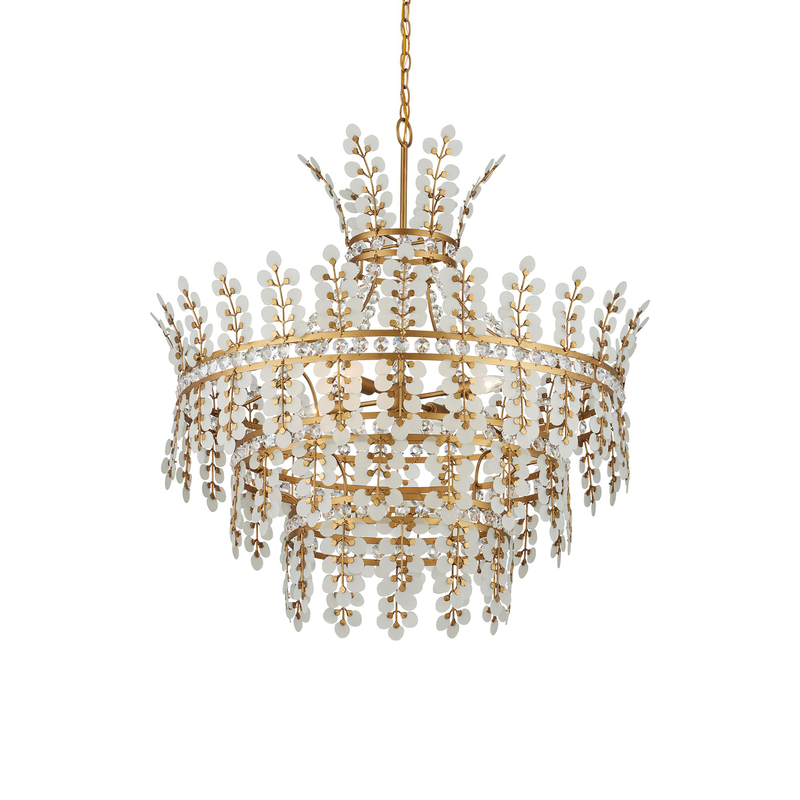 Bunny Williams Bradshaw Medium Chandelier by Currey & Company