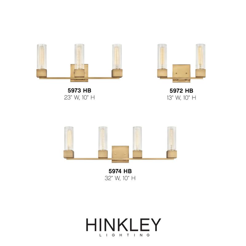Xander 32 Inch 4 Light Bath Vanity Light by Hinkley Lighting