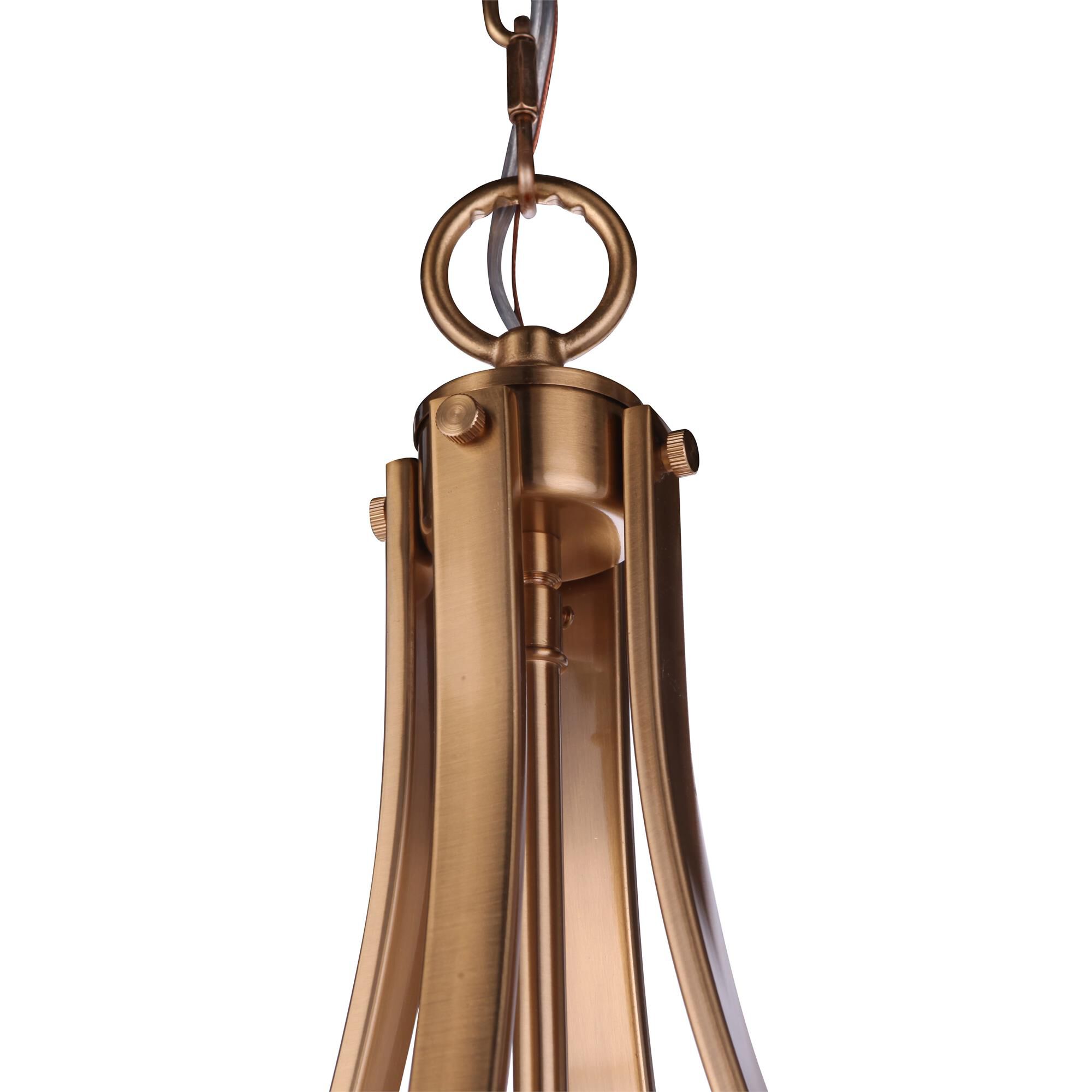 Shown in Satin Brass finish