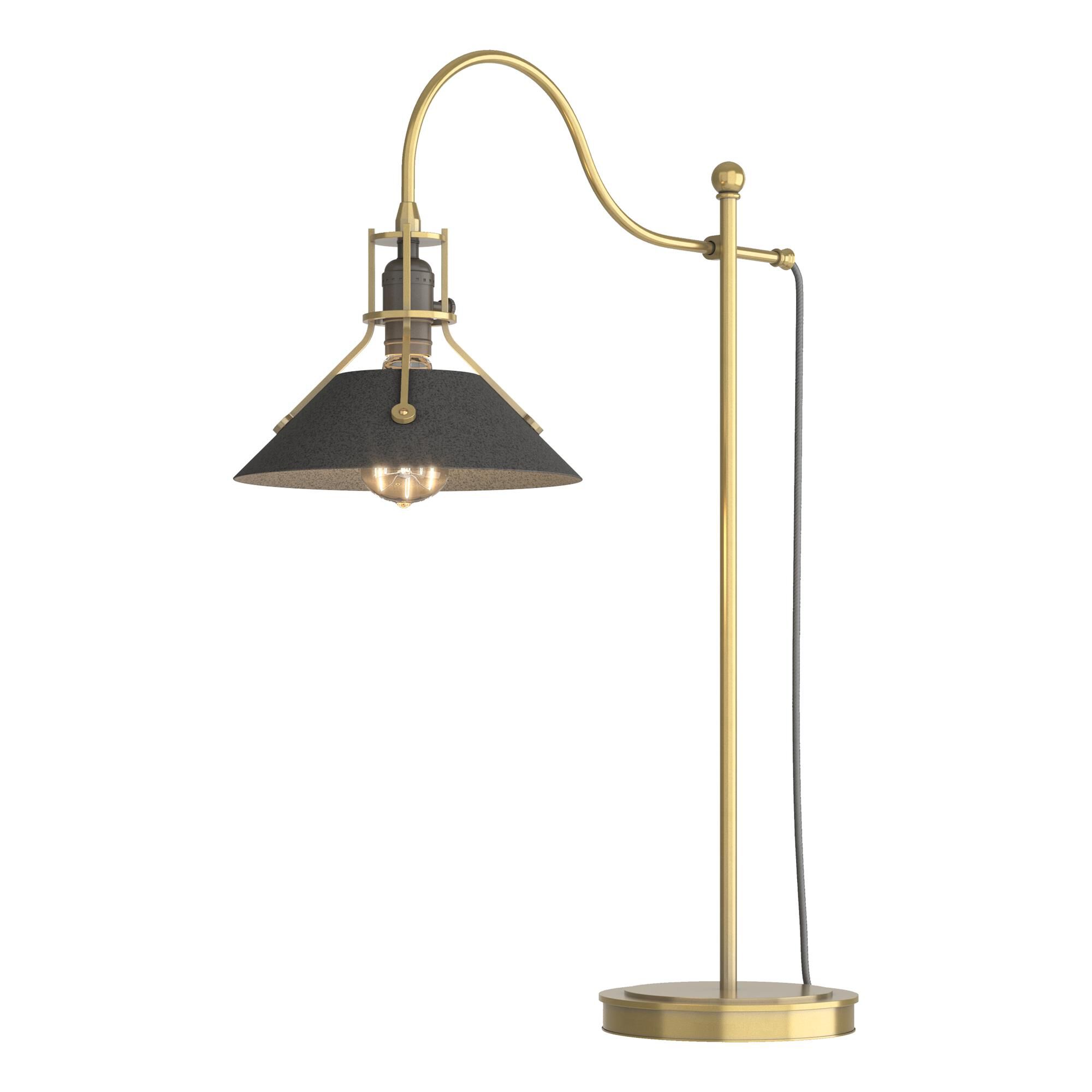 Shown in Modern Brass finish and Natural Iron (20) accent