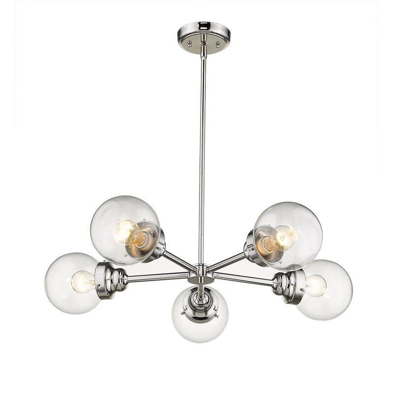 Portsmith 30 Inch 5 Light Chandelier by Acclaim Lighting