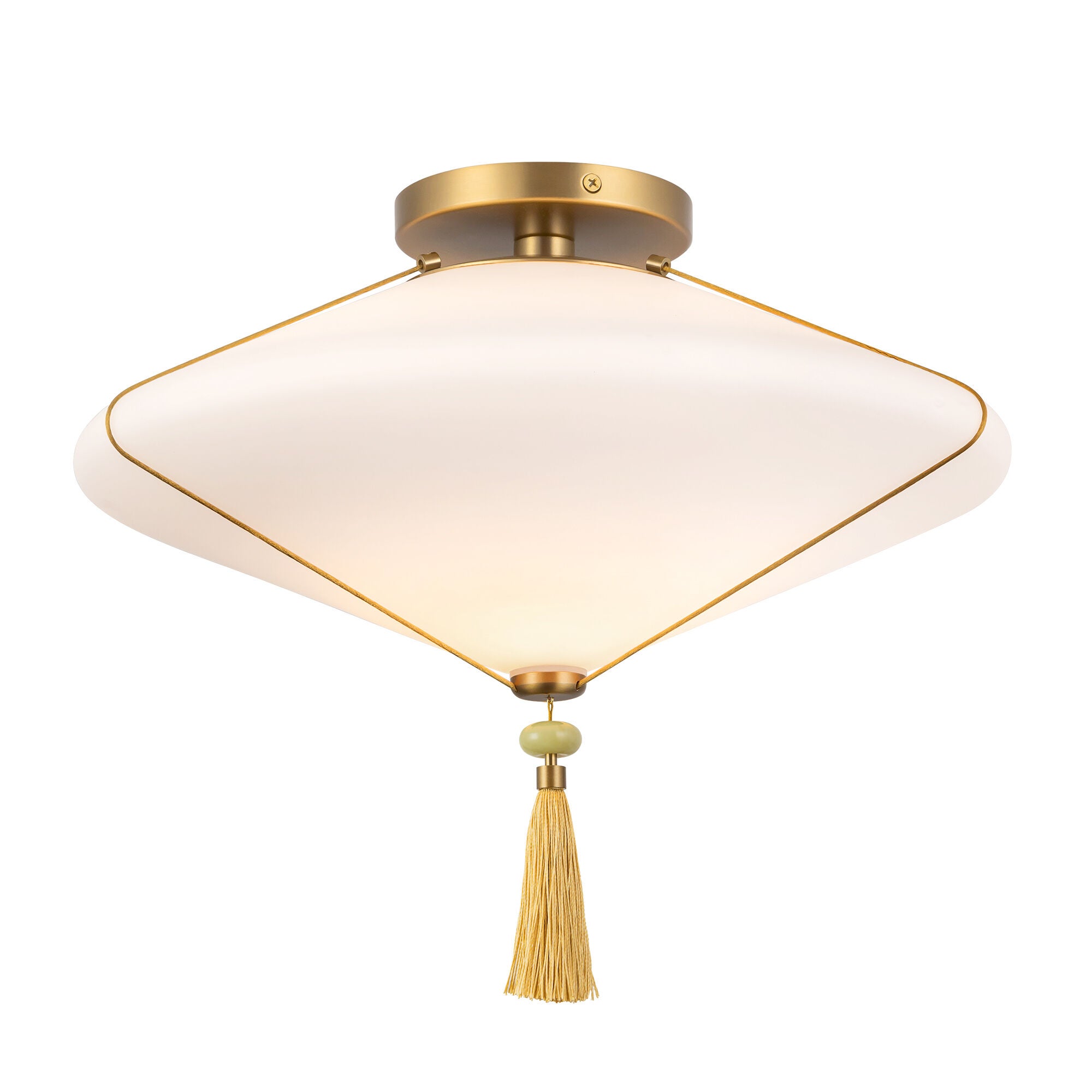 Peyton Fox Reeve 15 Inch Semi Flush Mount,