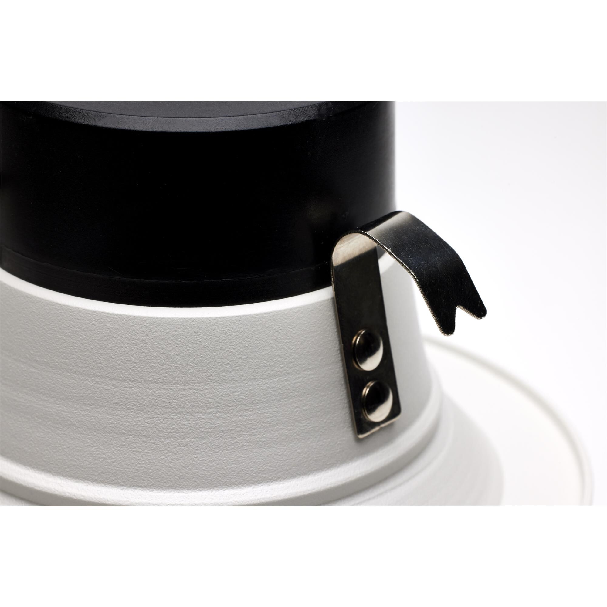 Shown in White finish