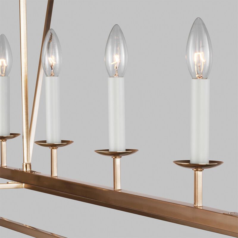 Dianna Medium Linear Chandelier by Visual Comfort Studio