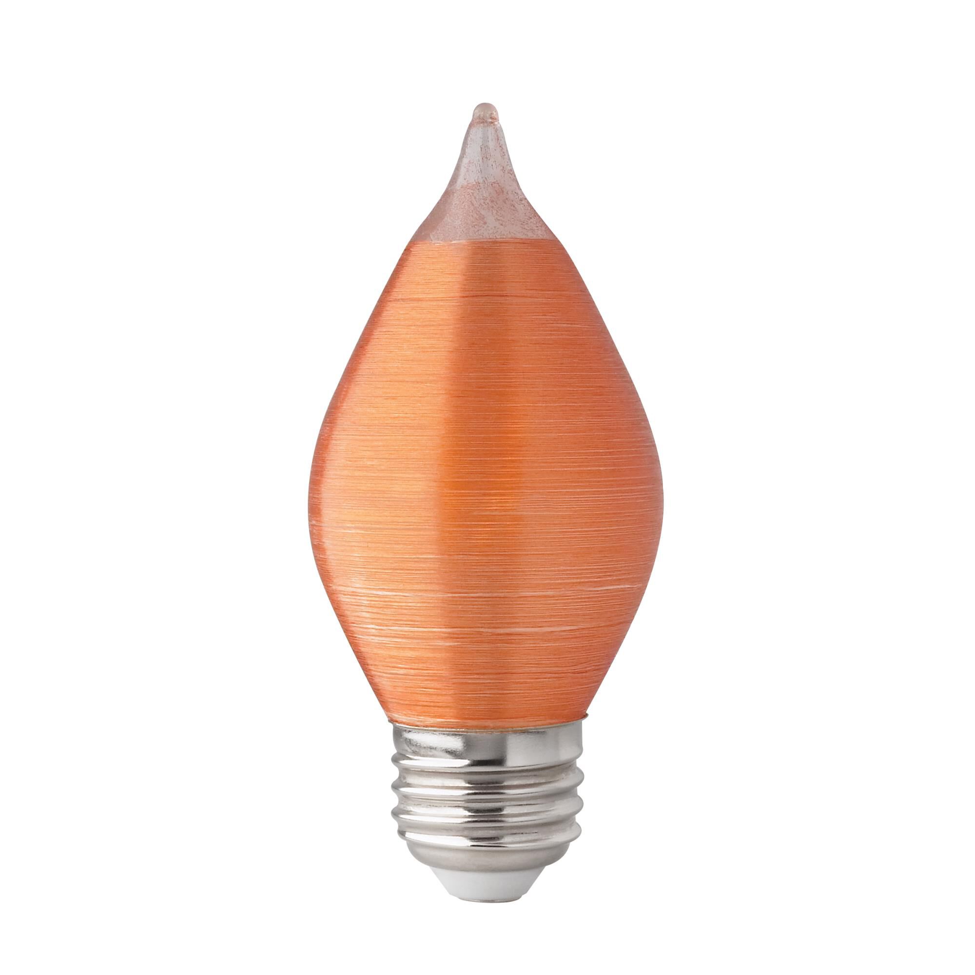 Dimmable 4 Watt 2100K C15 LED Light Bulb by Satco
