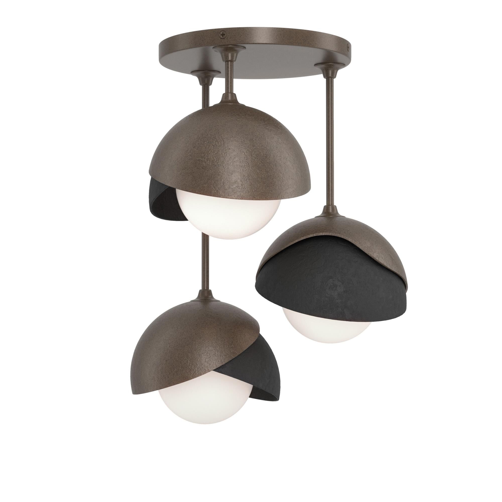 Brooklyn Semi Flush Mount by Hubbardton Forge