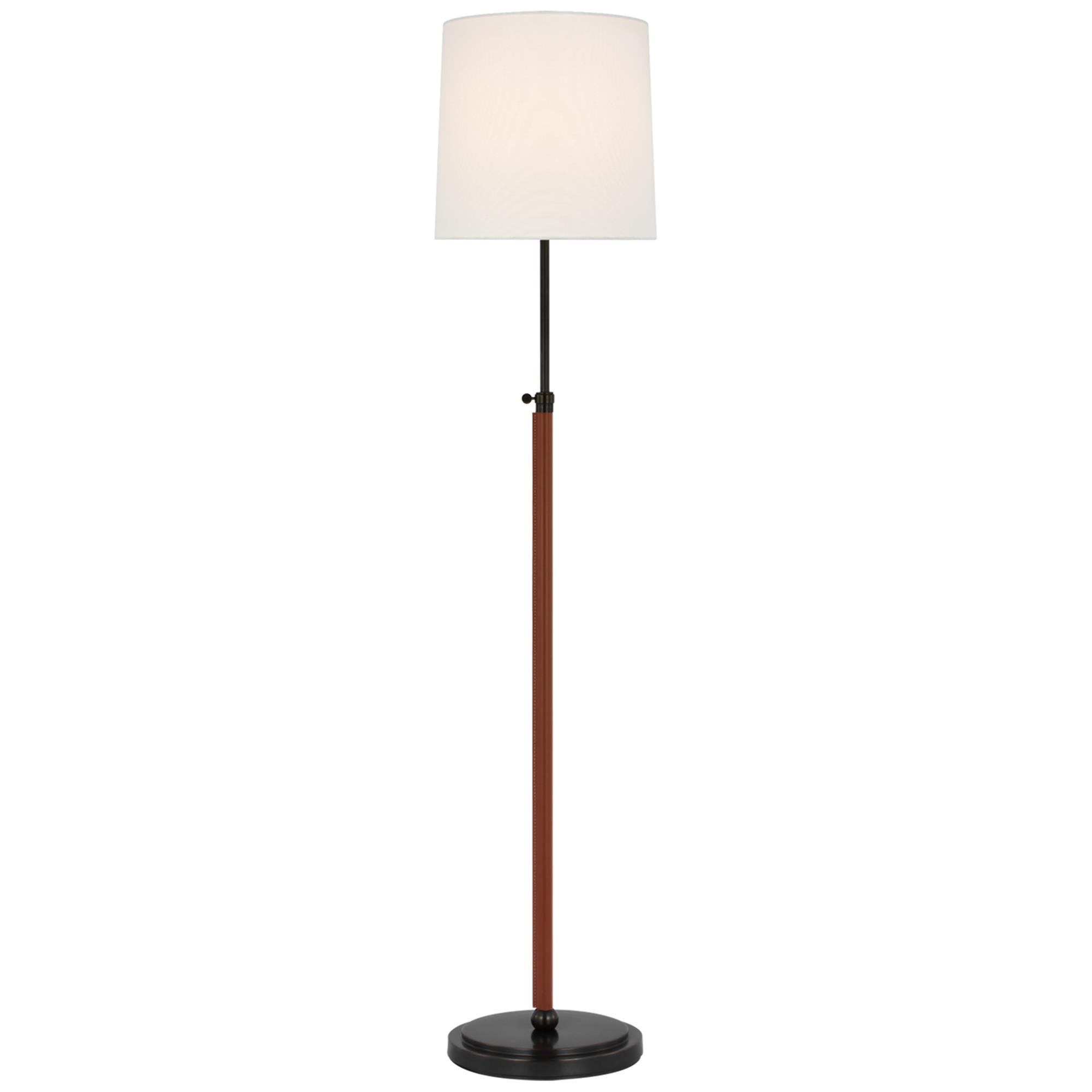 Shown in Bronze and Saddle Leather finish