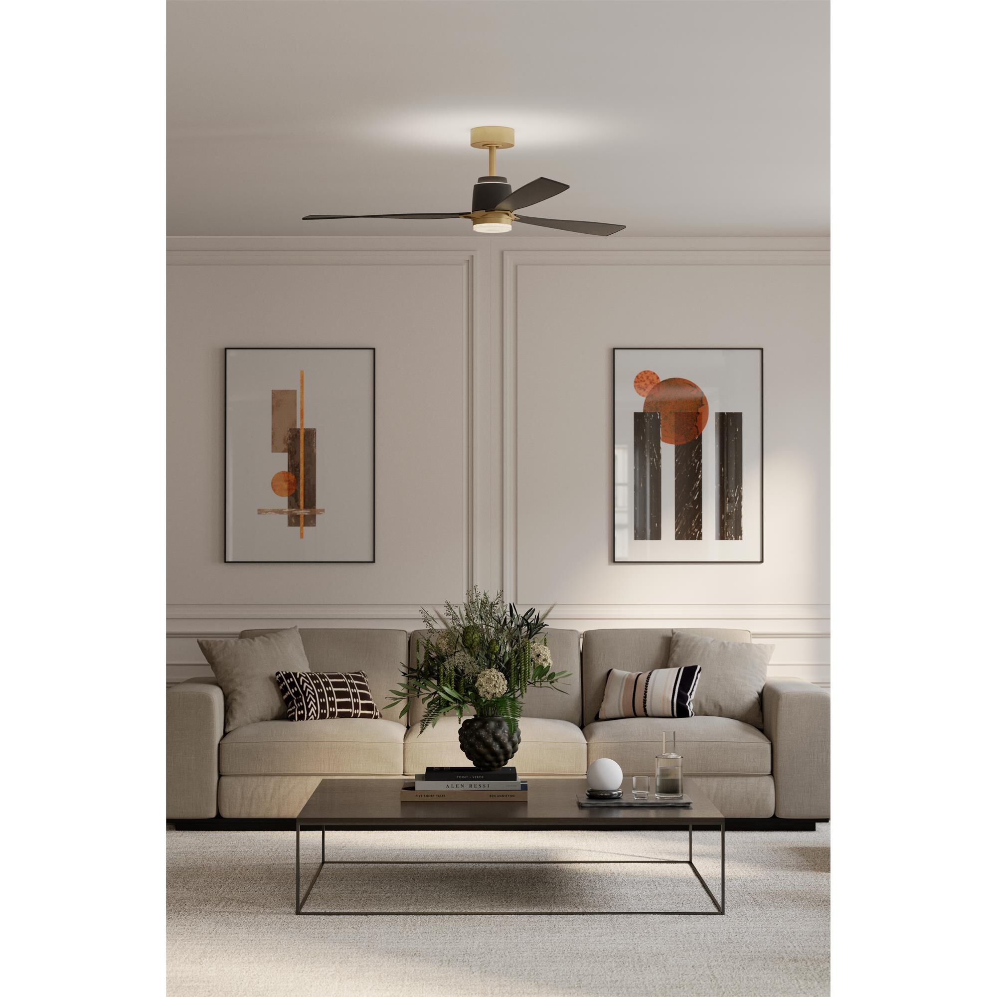 Shown in Legacy Brass finish and Clear Acrylic Lens glass