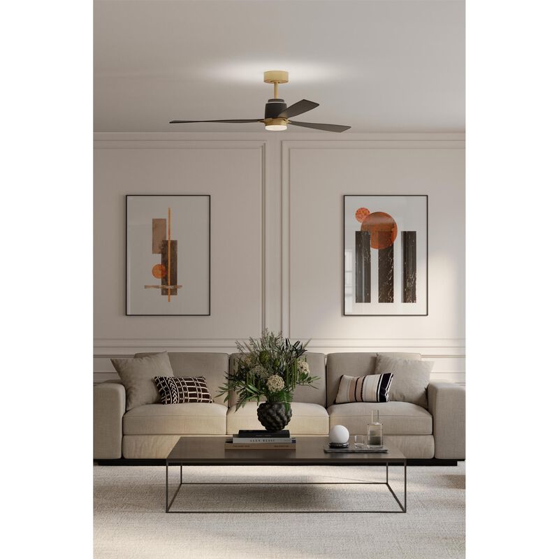 Foxden 53 Inch Ceiling Fan with Light Kit by Minka Aire